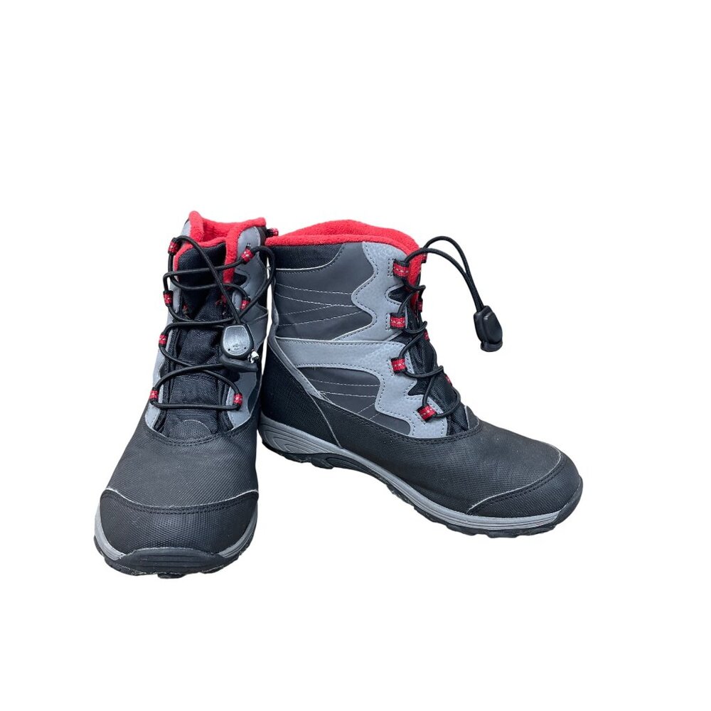 Merrell womans black gray waterproof lined ankle boots sz 5M SKU 9798